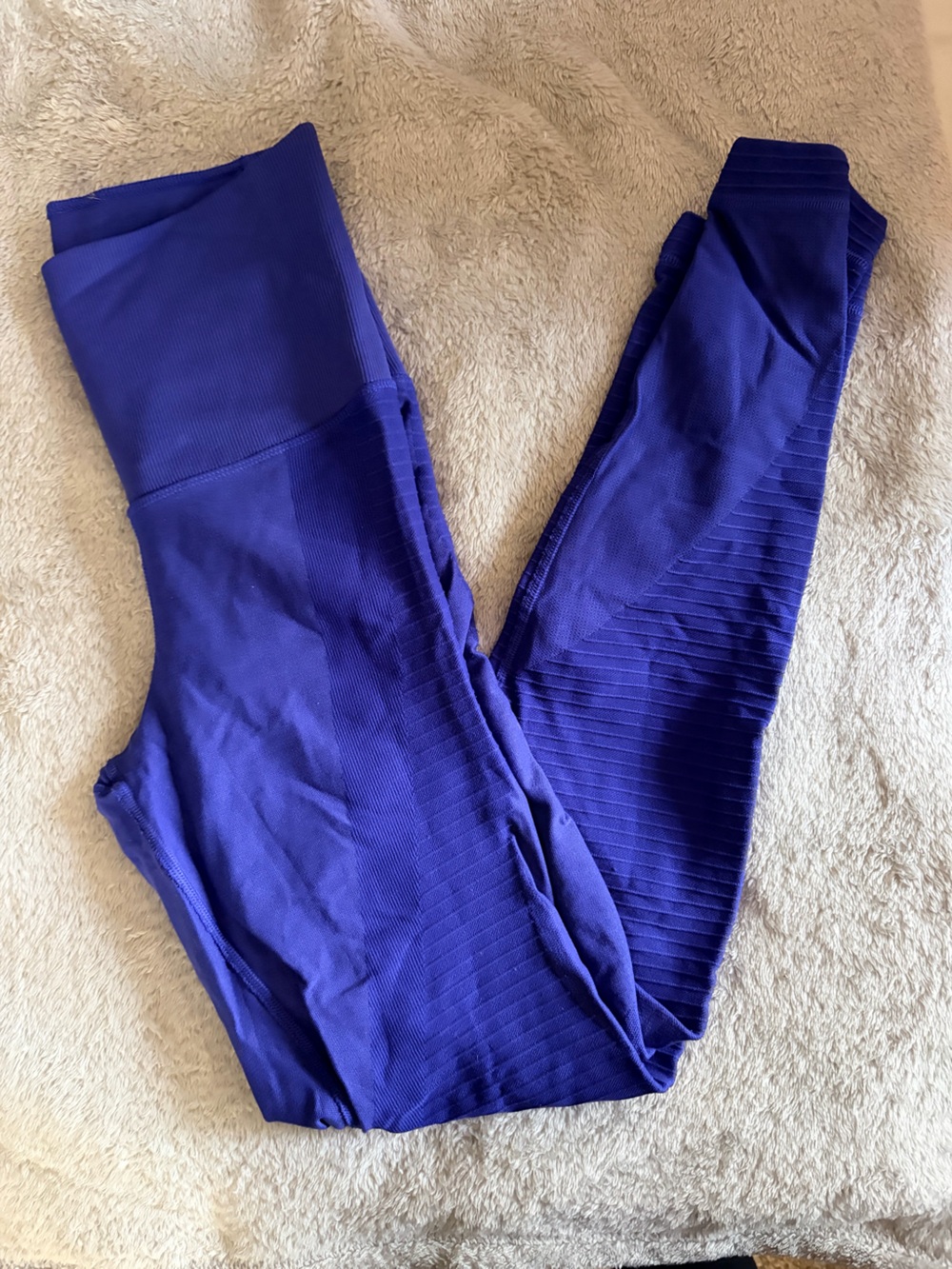 Nike Dri-FIT Zoned Sculpt Training Yoga Leggings - Royal Blue